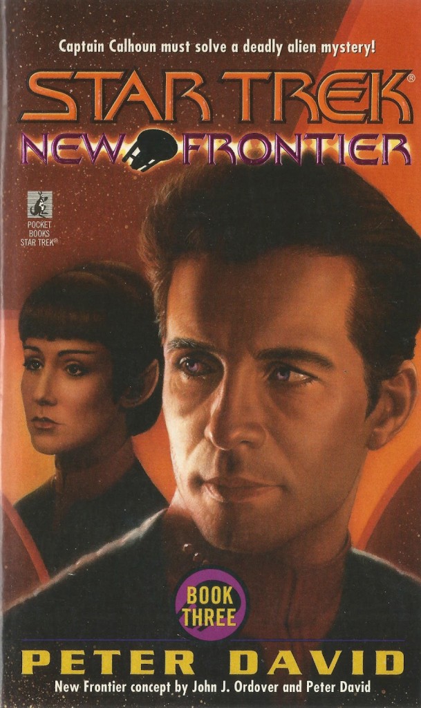 Star Trek New Frontier Book 3 The Two Front War front cover1 609x1024 Star Trek: New Frontier: 3 The Two Front War Review by Deepspacespines.com