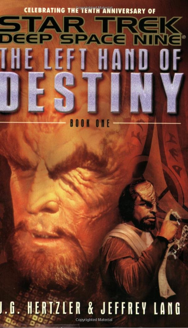 “Star Trek: Deep Space Nine: Left Hand of Destiny: Book 1” Review by Kag.org