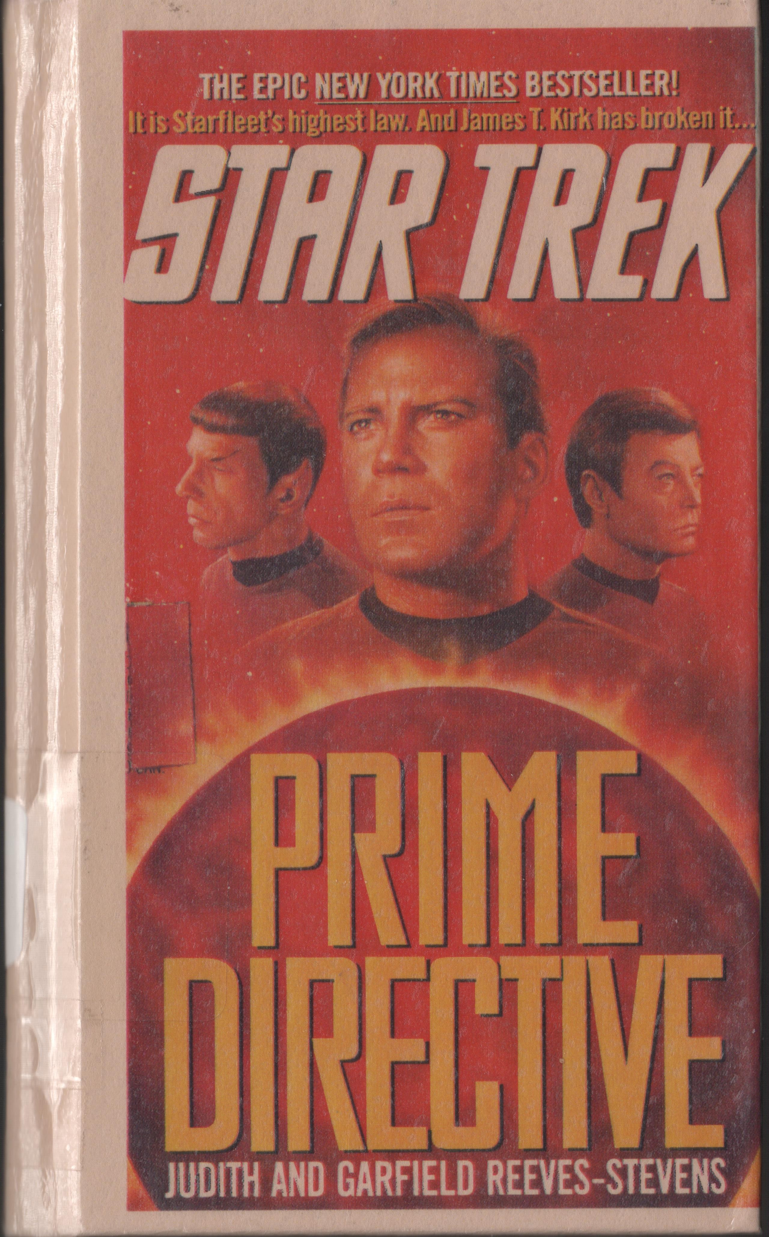 Star Trek Prime Directive Library Edition