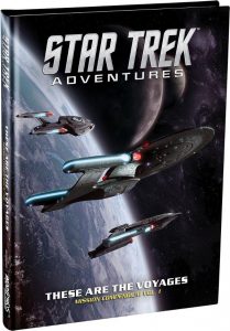Star Trek Adventures   These Are the Voyages Volume 1 cover 209x300 Marco Rafala on Continuing Mission