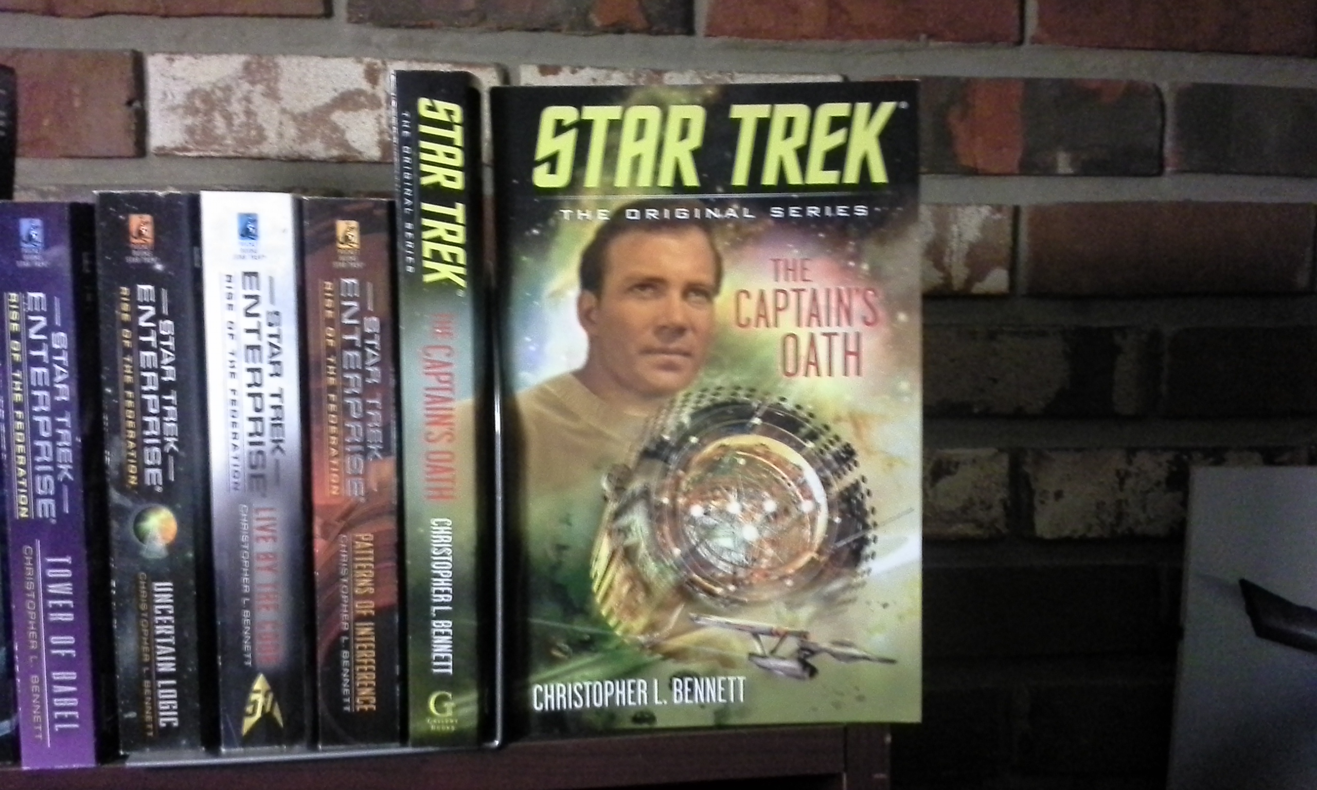 STAR TREK: THE CAPTAIN’S OATH has arrived!