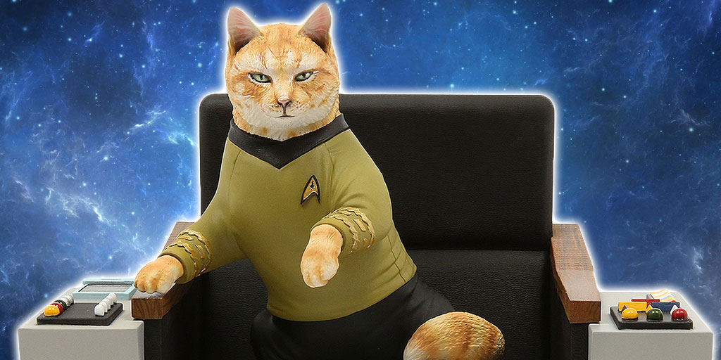 New Statues of the STAR TREK CATS Crew Coming in 2019