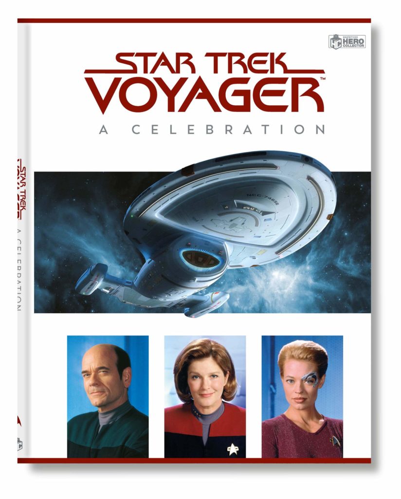 voy book 824x1024 Star Trek: Voyager: A Celebration Review by Treksphere.com