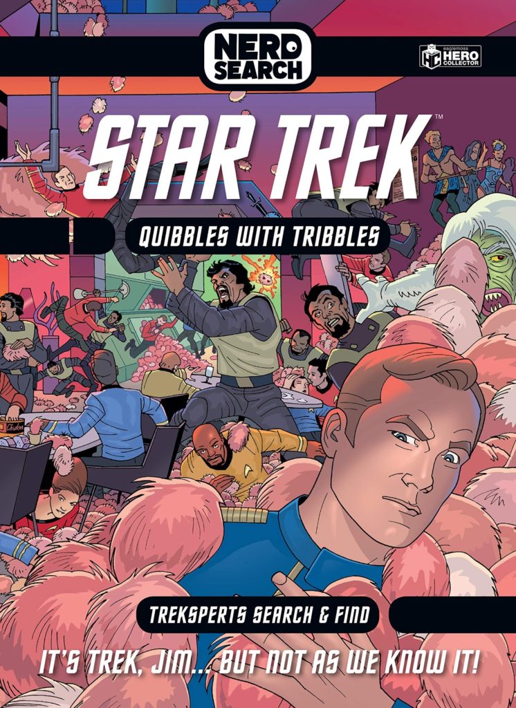 Eaglemoss Nerd Search Star Trek Quibbles with Tribbles 746x1024 New Book Announcement: Star Trek Nerd Search: Quibbles with Tribbles