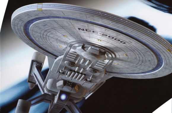 “Star Trek: The Official Starships Collection #152 U.S.S. Excelsior Prototype Mk I” Review by Myconfinedspace.com