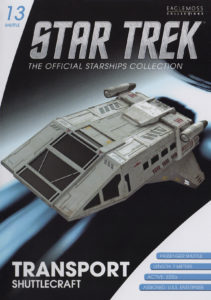 Warrant Shuttle Enterprise Ncc-1701 Eaglemoss Star Trek Shuttlecraft Issue #16 