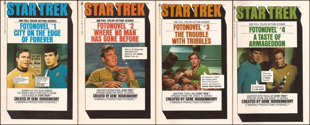 Tuesday Trekkin’: the Star Trek “Fotonovels.”