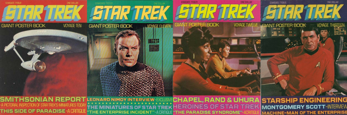 Tuesday Trekkin’: the Star Trek Giant Poster Books.