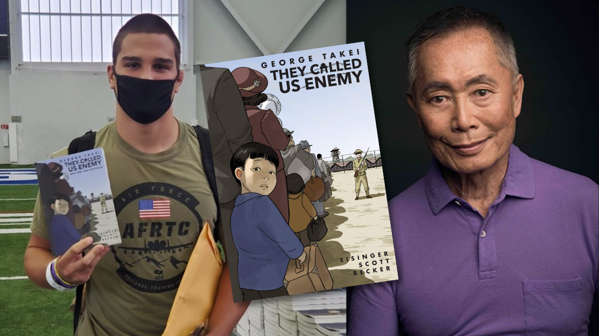 U.S. Air Force Academy distributes George Takei’s They Called Us Enemy to cadets as part of “One Book. One USAFA.” program