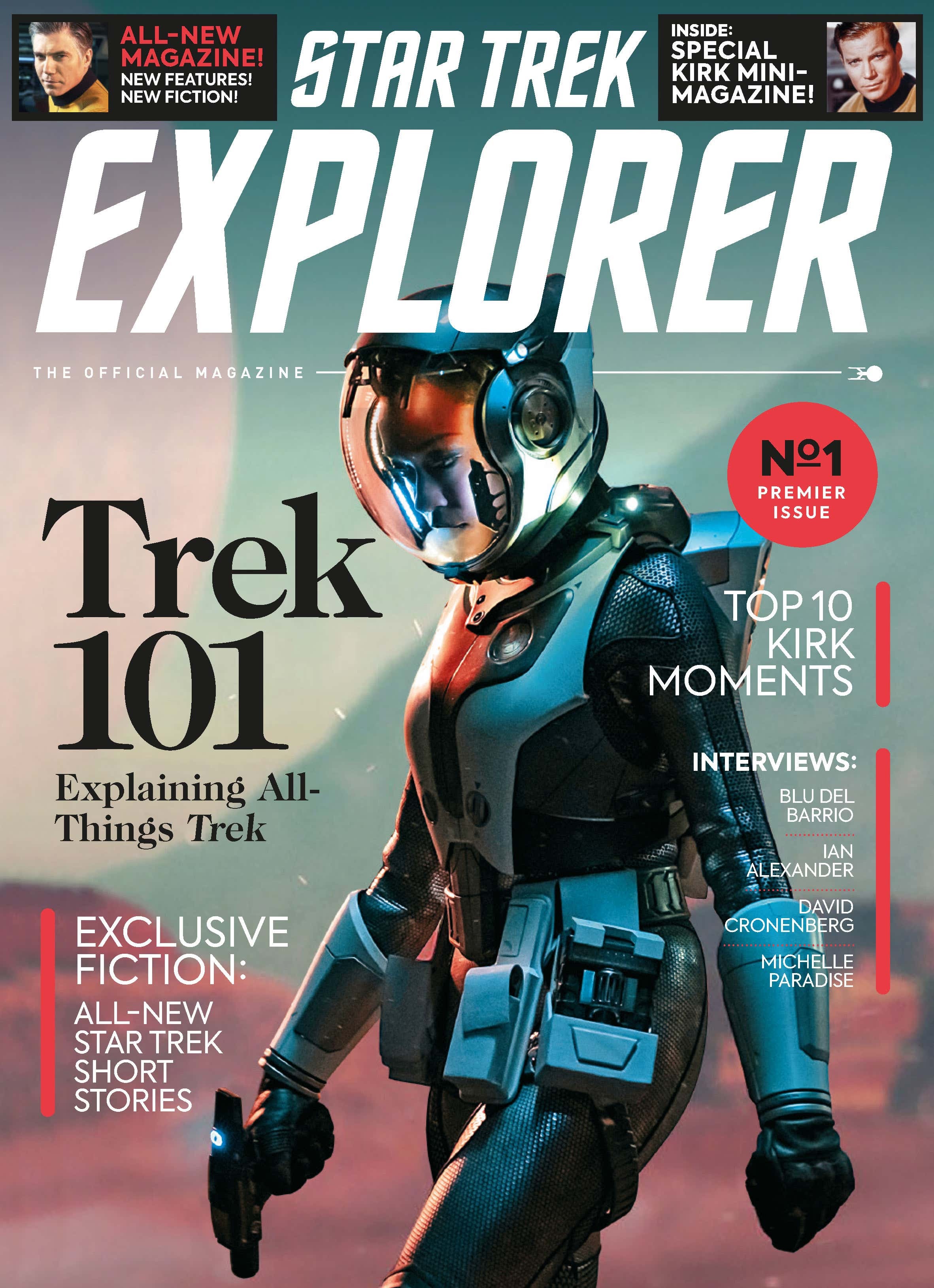 Titan Magazines Star Trek Explorer #1 newstand edition