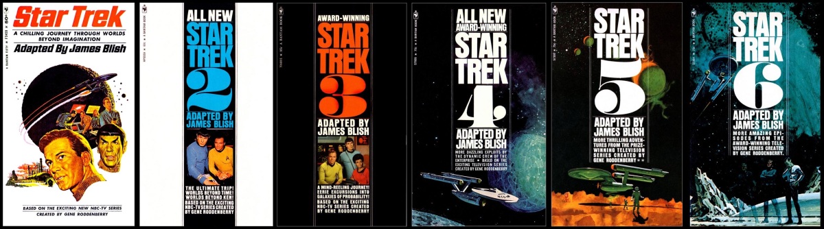 Tuesday Trekkin’: Old-school Star Trek book covers.