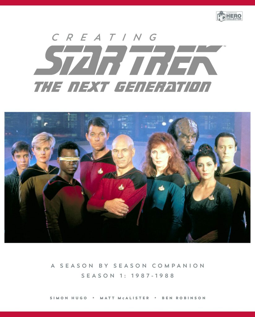 71lsX2rgyYL 824x1024 New Star Trek Book: Creating Star Trek The Next Generation: A Season by Season Guide – Season 1: 1987 1988