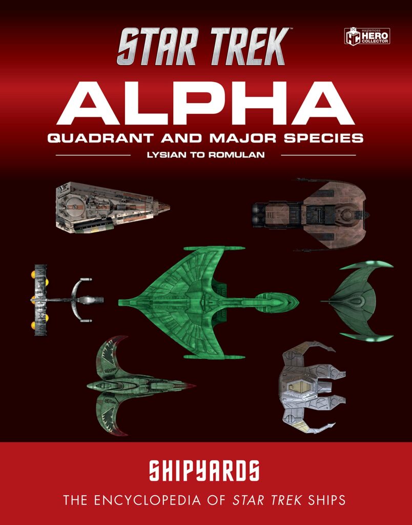 81kPvON2iML 804x1024 New Star Trek Book: Star Trek Shipyards: Alpha Quadrant and Major Species Volume 2 Lysian to Romulan
