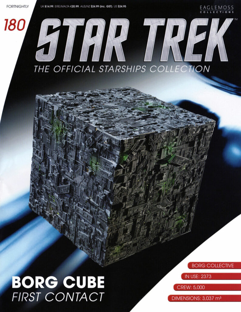 Star Trek Official Starships Collection issue 180 793x1024 Star Trek: The Official Starships Collection #180 Borg Cube Review by Myconfinedspace.com
