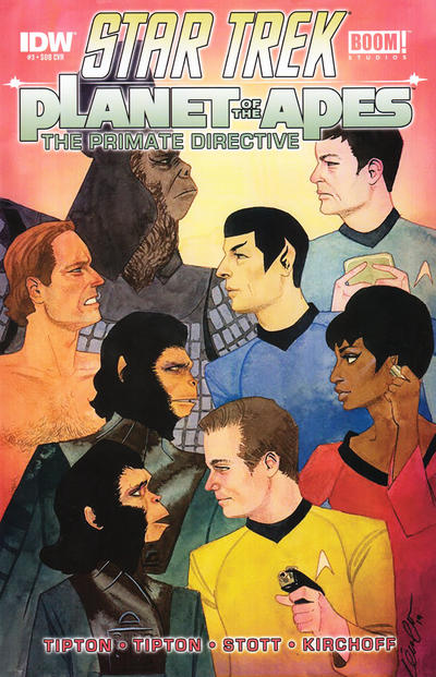 Star Trek / Planet of the Apes: The Primate Directive (2014 series) #3 [Subscription Cover]
