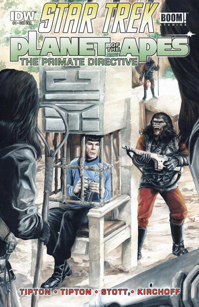 Star Trek / Planet of the Apes: The Primate Directive (IDW, 2014 series) #4 [Subscription Cover]