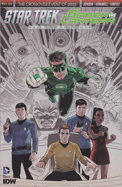 Star Trek / Green Lantern (2015 series) #1 [Second Printing Variant]