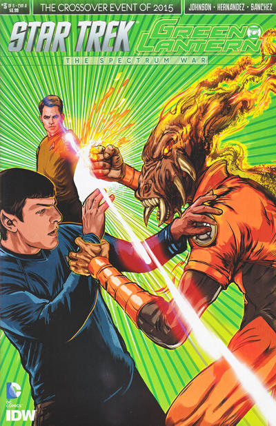 Star Trek / Green Lantern (IDW, 2015 series) #3 [Cover A]