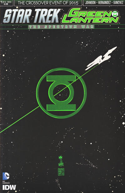 Star Trek / Green Lantern (2015 series) #1 [Cover B – Francesco Francavilla]