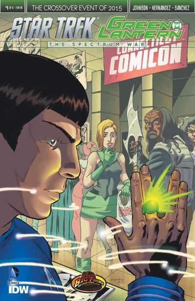 Star Trek / Green Lantern (2015 series) #1 [Cover RE – Connecticut Comic Con Exclusive Tim Seeley Variant]