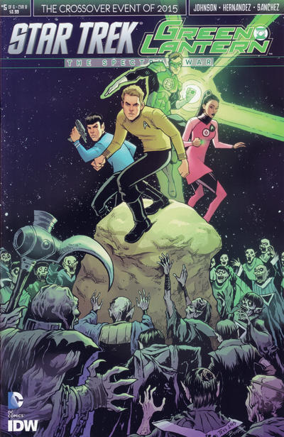 Star Trek / Green Lantern (2015 series) #5 [Cover B]