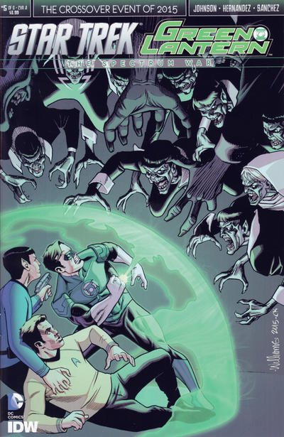 Star Trek / Green Lantern (IDW, 2015 series) #5 [Cover A]