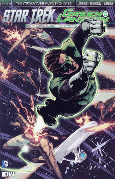 Star Trek / Green Lantern (2015 series) #5 [Subscription Cover]