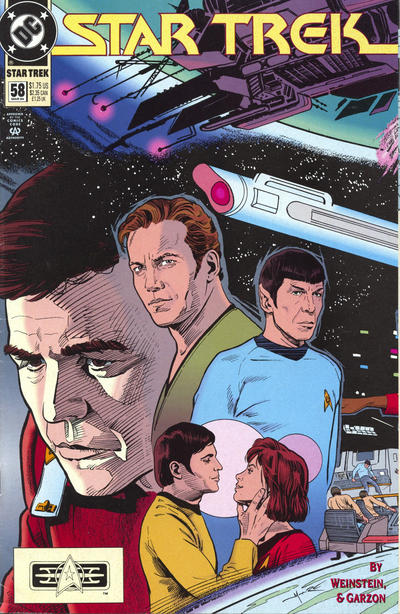 Star Trek (1989 series) #58 [Collector’s Pack]
