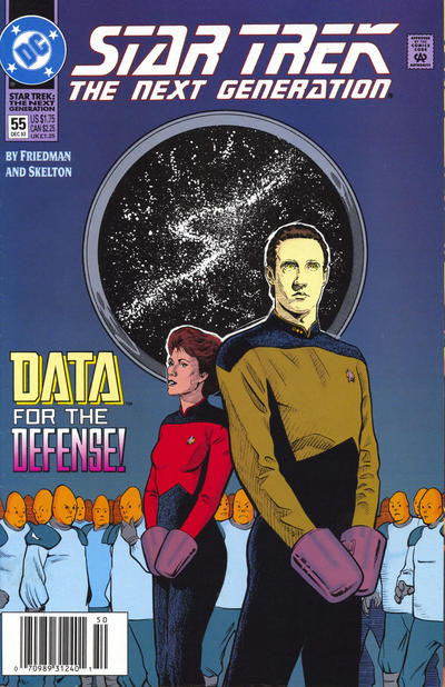 Star Trek: The Next Generation (1989 series) #55 [Newsstand]