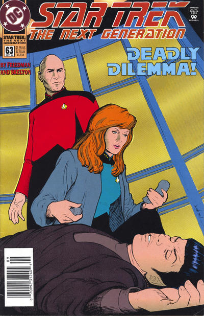 Star Trek: The Next Generation (1989 series) #63 [Newsstand]