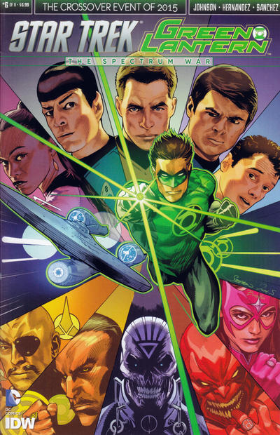Star Trek / Green Lantern (IDW, 2015 series) #6 [Cover A]