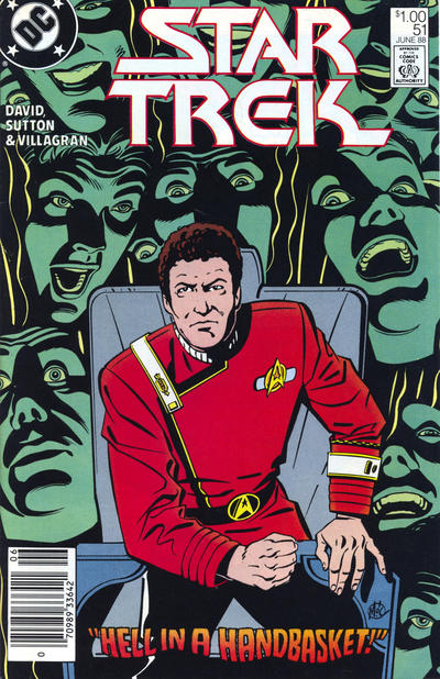Star Trek (1984 series) #51 [Newsstand]