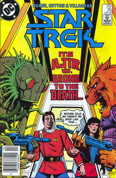 Star Trek (1984 series) #25 [Newsstand]