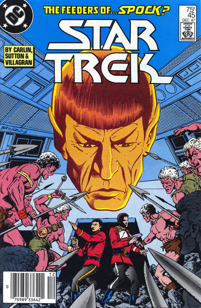 Star Trek (1984 series) #45 [Newsstand]