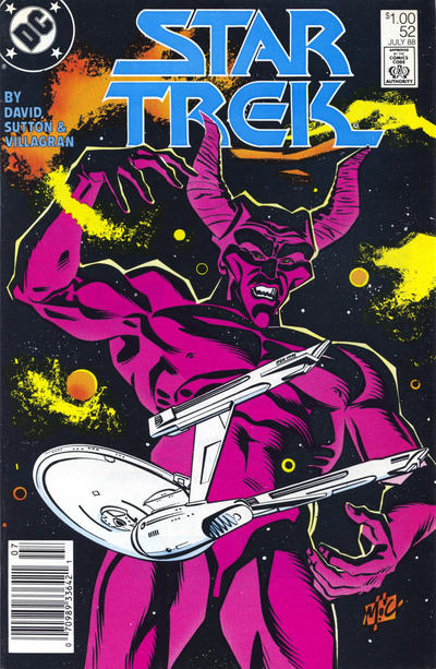 Star Trek (1984 series) #52 [Newsstand]