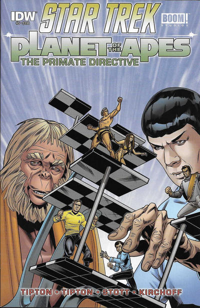 Star Trek / Planet of the Apes: The Primate Directive (2014 series) #5 [Regular Cover]