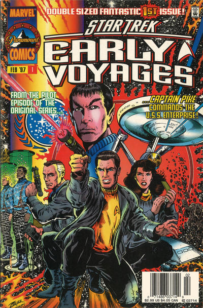 Star Trek: Early Voyages (1997 series) #1 [Newsstand]