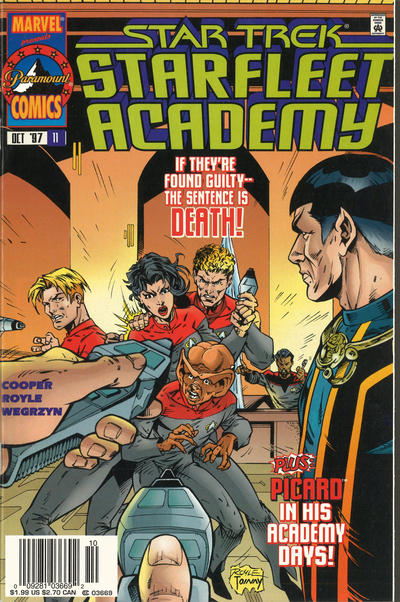 Star Trek: Starfleet Academy (1996 series) #11 [Newsstand]