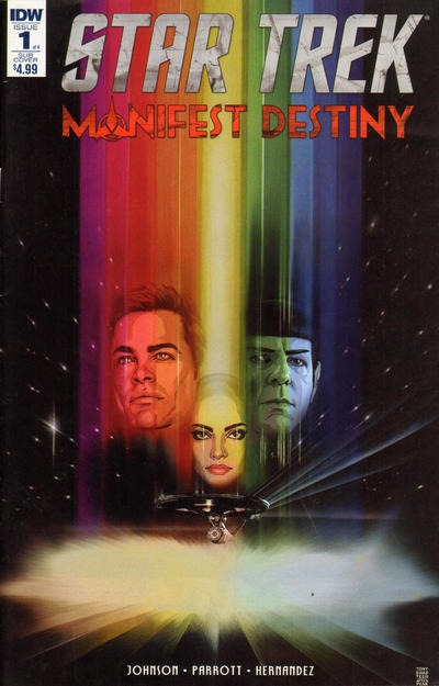 Star Trek: Manifest Destiny (2016 series) #1 [Tony Shasteen Subscription Cover Variant]