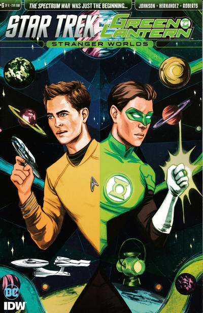 Star Trek / Green Lantern (2016 series) #3 [Subscription Cover]