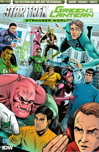 Star Trek / Green Lantern (2016 series) #4 [Subscription Cover]