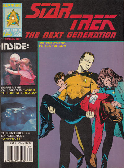 Star Trek: The Next Generation (Marvel UK, 1990 series) #6