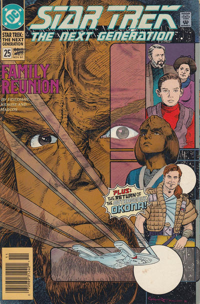 Star Trek: The Next Generation (1989 series) #25 [Newsstand]