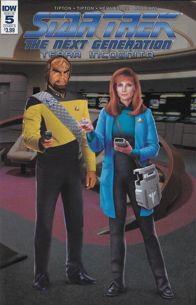Star Trek: The Next Generation: Terra Incognita (2018 series) #5 [Cover B Photo Cover]