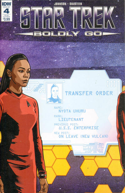 Star Trek: Boldly Go (2016 series) #4 [Subscription Cover]
