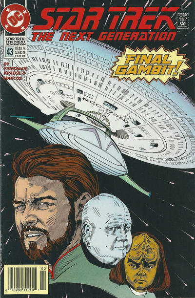 Star Trek: The Next Generation (1989 series) #43 [Newsstand]