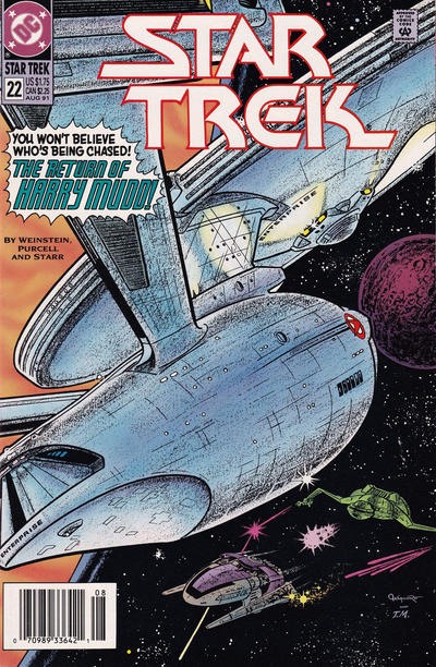 Star Trek (1989 series) #22 [Newsstand]