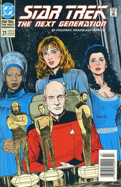 Star Trek: The Next Generation (1989 series) #21 [Newsstand]