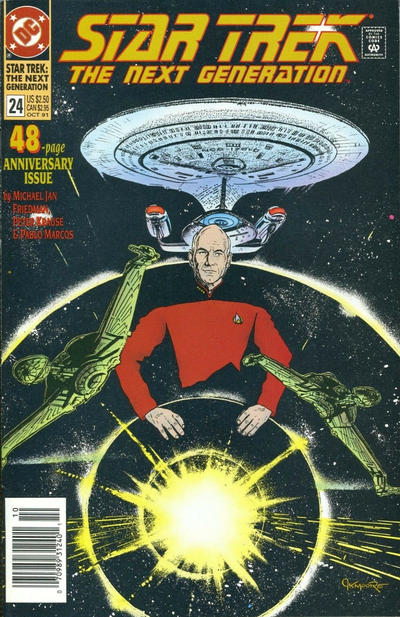 Star Trek: The Next Generation (1989 series) #24 [Newsstand]