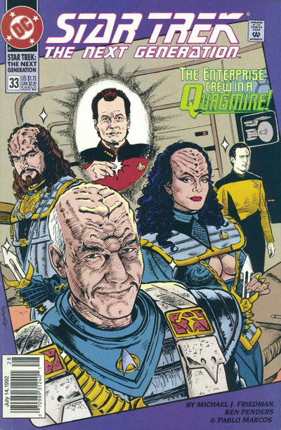 Star Trek: The Next Generation (1989 series) #33 [Newsstand]